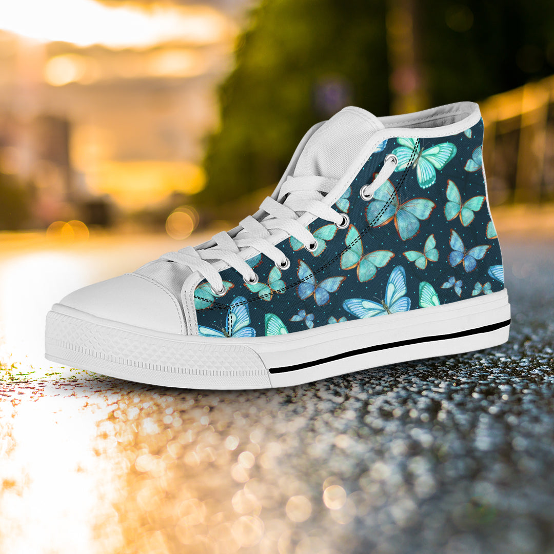 Butterfly Love High Top Shoes