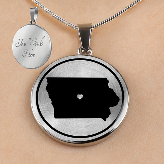 Personalized Iowa State Necklaces
