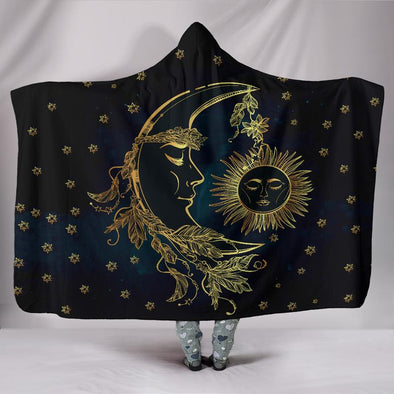Sun & Moon Premium Hooded Blanket