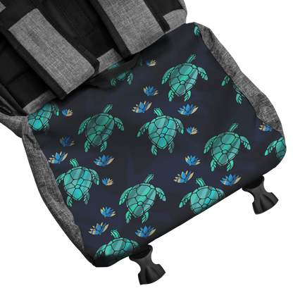 Turtle Love Premium Travel Backpack | woodation.myshopify.com