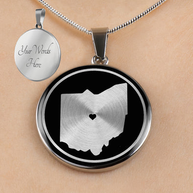 Personalized Ohio State Necklaces