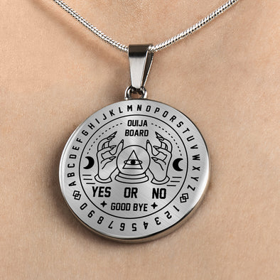 Personalized Ouija Board Necklace, Ouija Board Jewelry