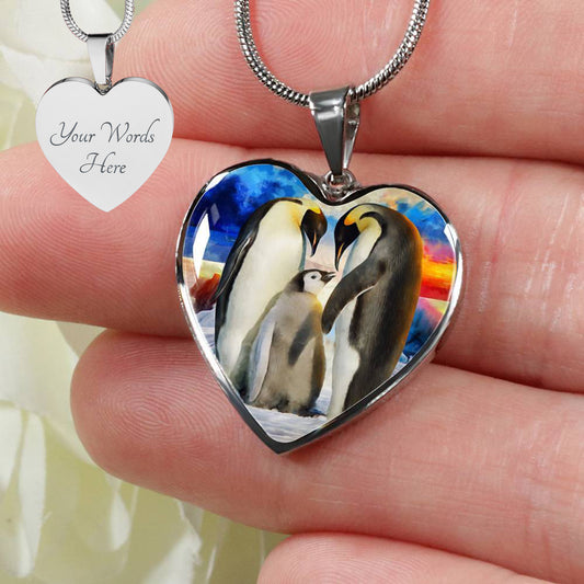Penguin Necklace, Penguin Jewelry, Penguin Gift
