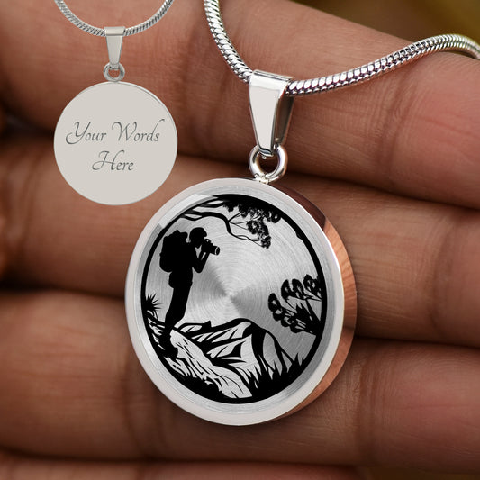 Personalized Photographer Necklace, Photography Gift