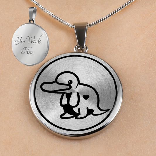 Personalized Platypus Necklace