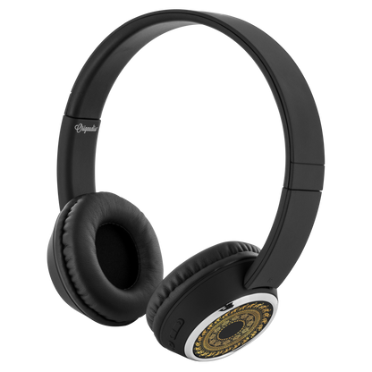 Golden Mandala Bluetooth Headphones | woodation.myshopify.com