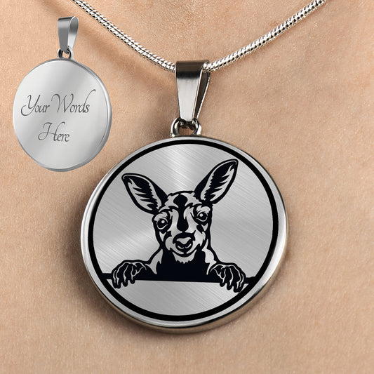 Personalized Kangaroo Necklace, Kangaroo Gift, Joey Necklace