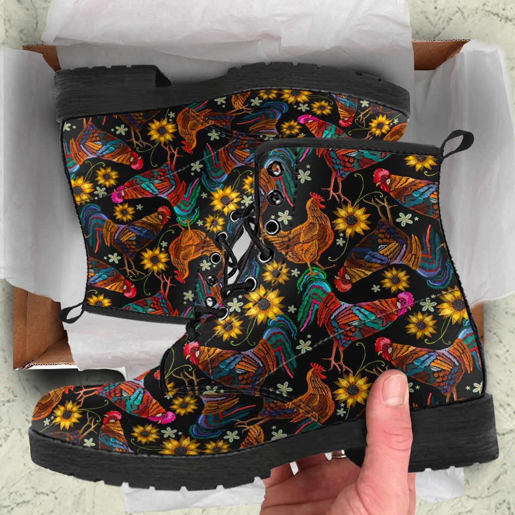 Rooster Love Boots