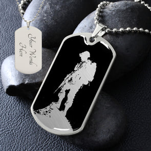 Personalized Soldier Necklace