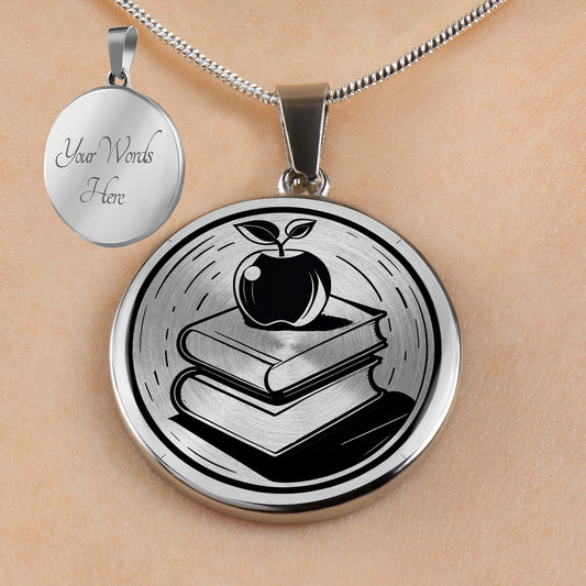 Personalized Teacher Necklace