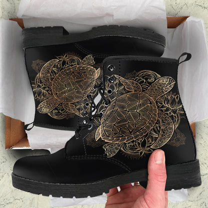 Golden Turtle Boots