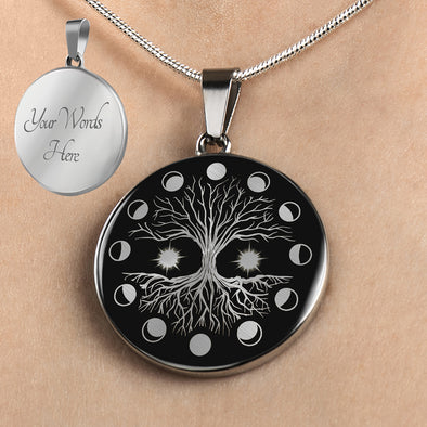 Personalized Tree Of Life Necklace, Tree Of Life Jewelry