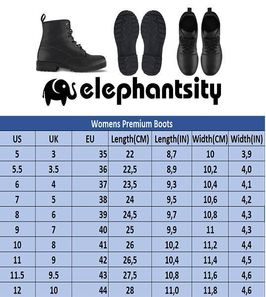 Brown Mandala Elephant Boots | woodation.myshopify.com