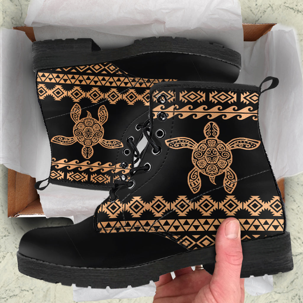 Tribal Turtle Boots