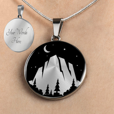 Personalized Zion National Park Necklace, Zion Gift, Utah Necklace